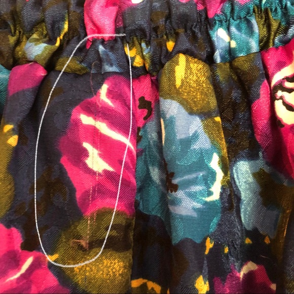 RE II by Gianna Vintage Floral Skirt, S/M - Picture 9 of 9